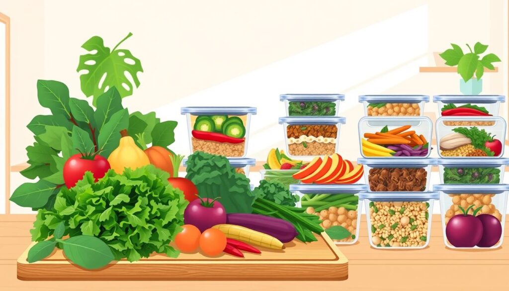 planificación de comidas saludables