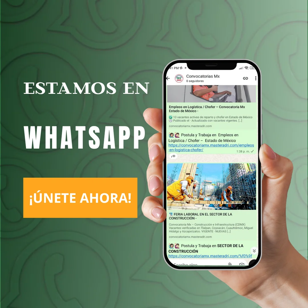 Únete a nuestro canal de WhatsApp